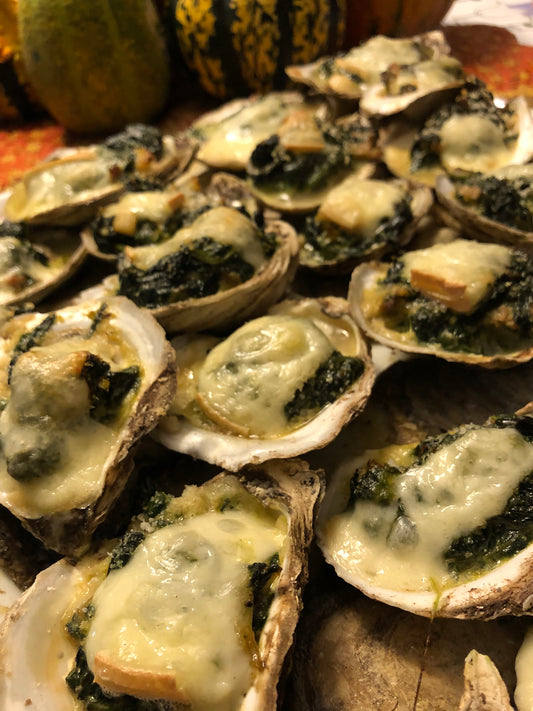 Oysters Rockefeller
