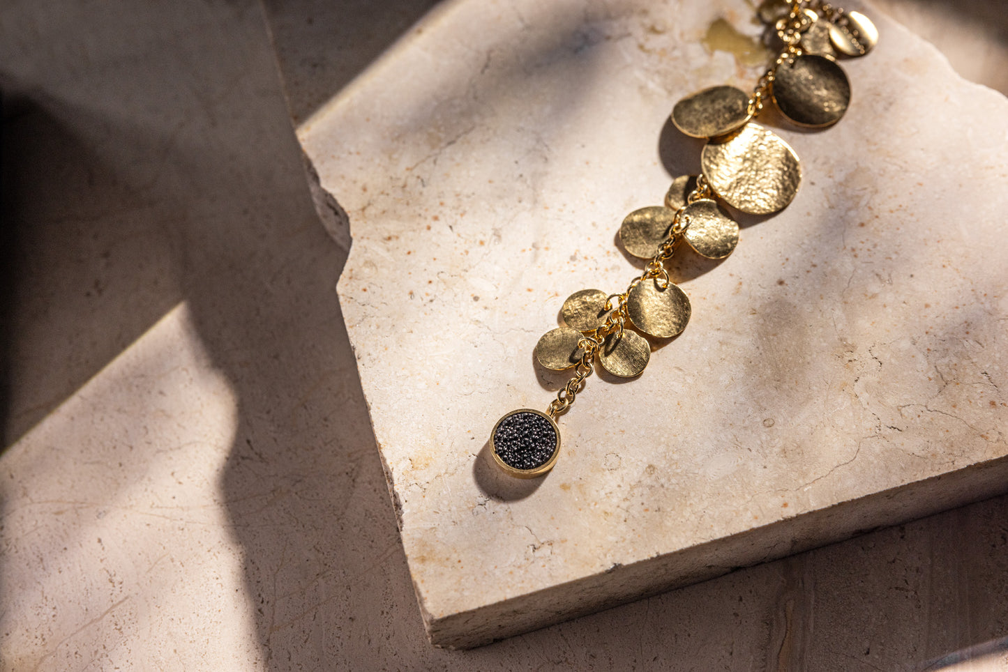 Collier en grappe et Oscietra