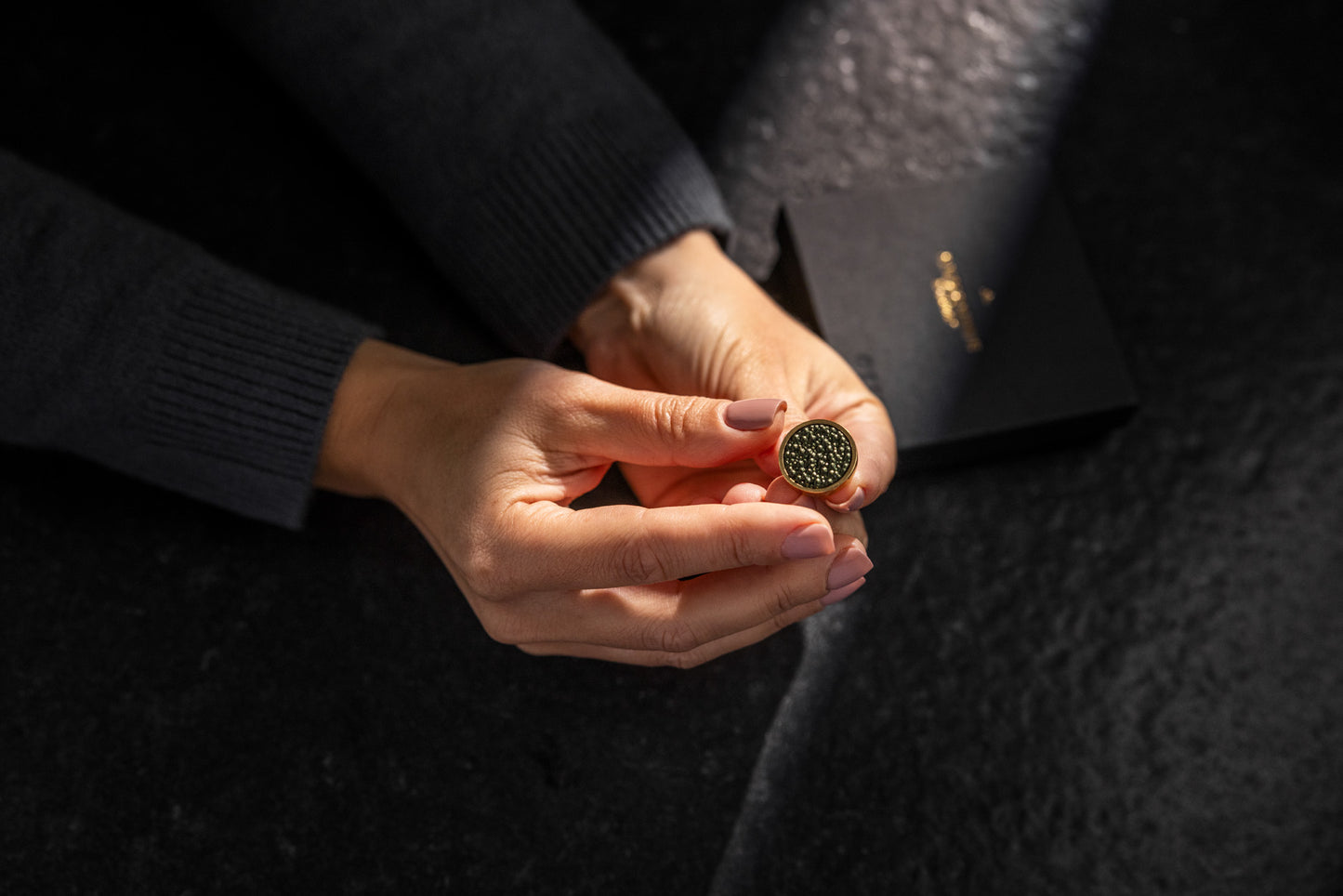 Oscietra Caviar Pin
