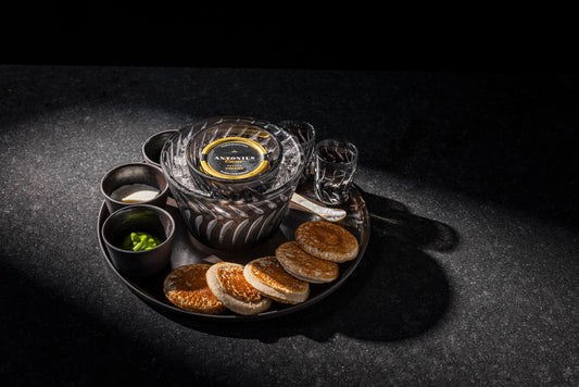 Crystal Caviar Service Set