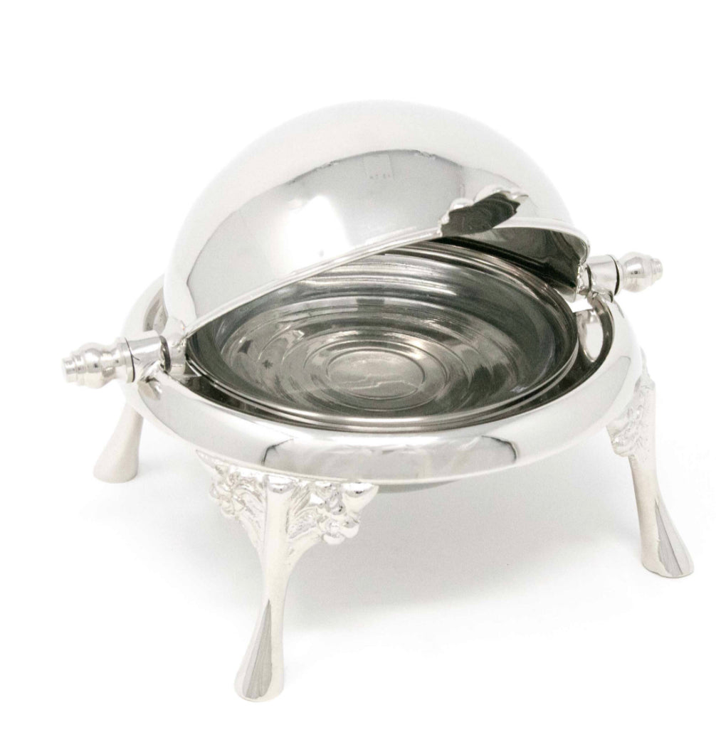 Stainless Steel Roll-top caviar server