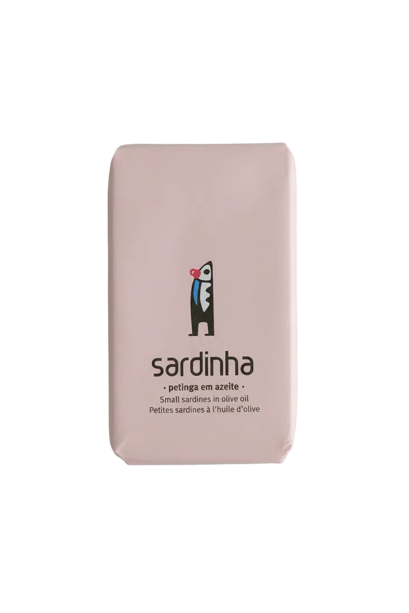 Small sardines in olive oil