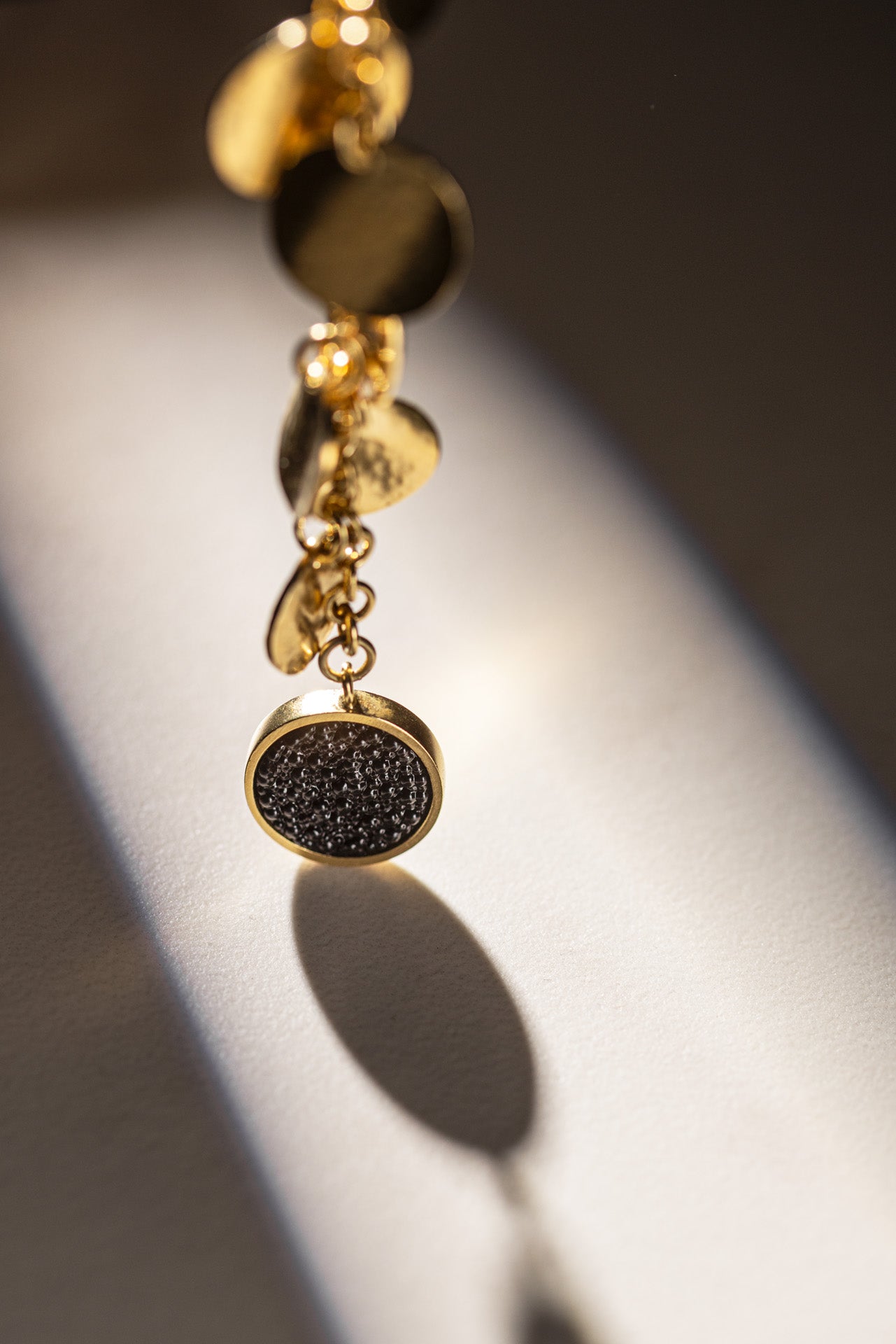 Collier en grappe et Oscietra