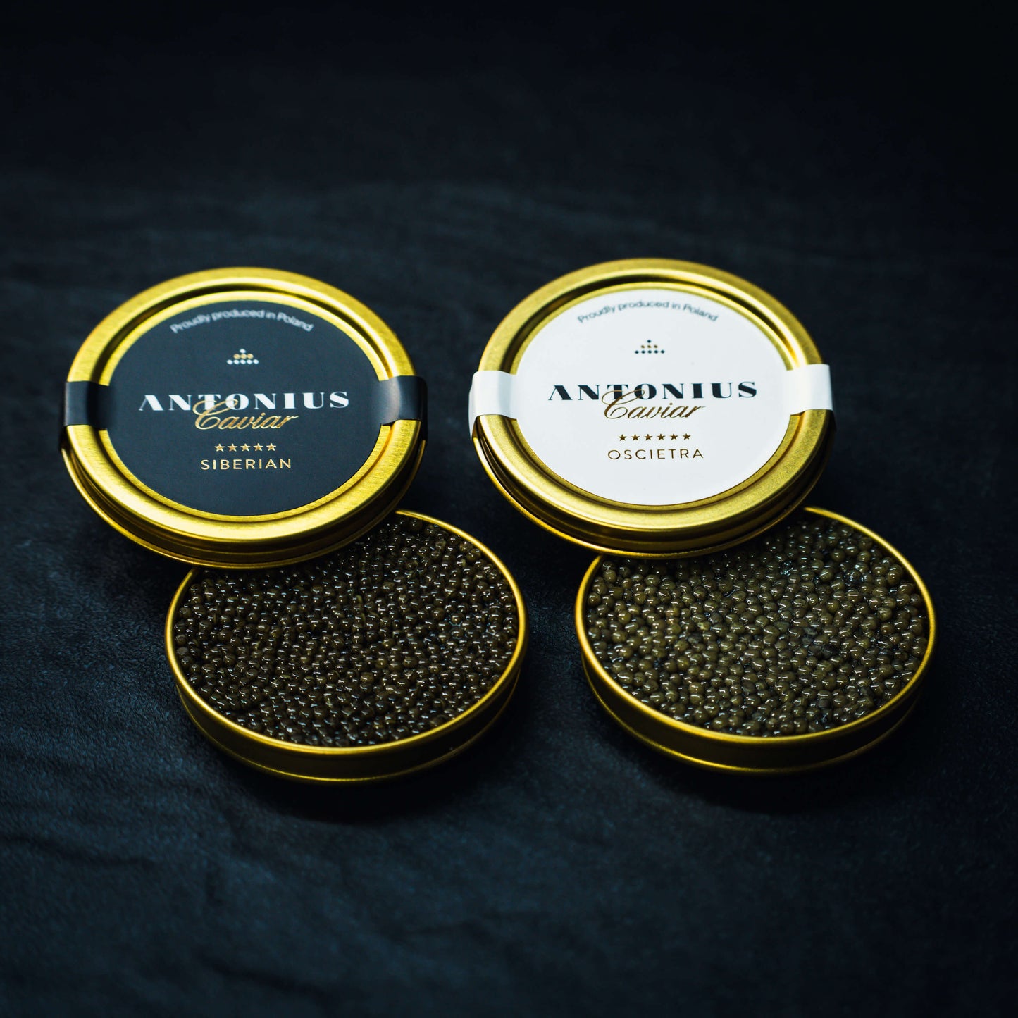 Caviar Duo Oscietra Supreme & Siberian Prestige