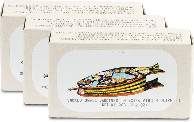 Petite Sardines fumée à l'huile d'olive extra vierge