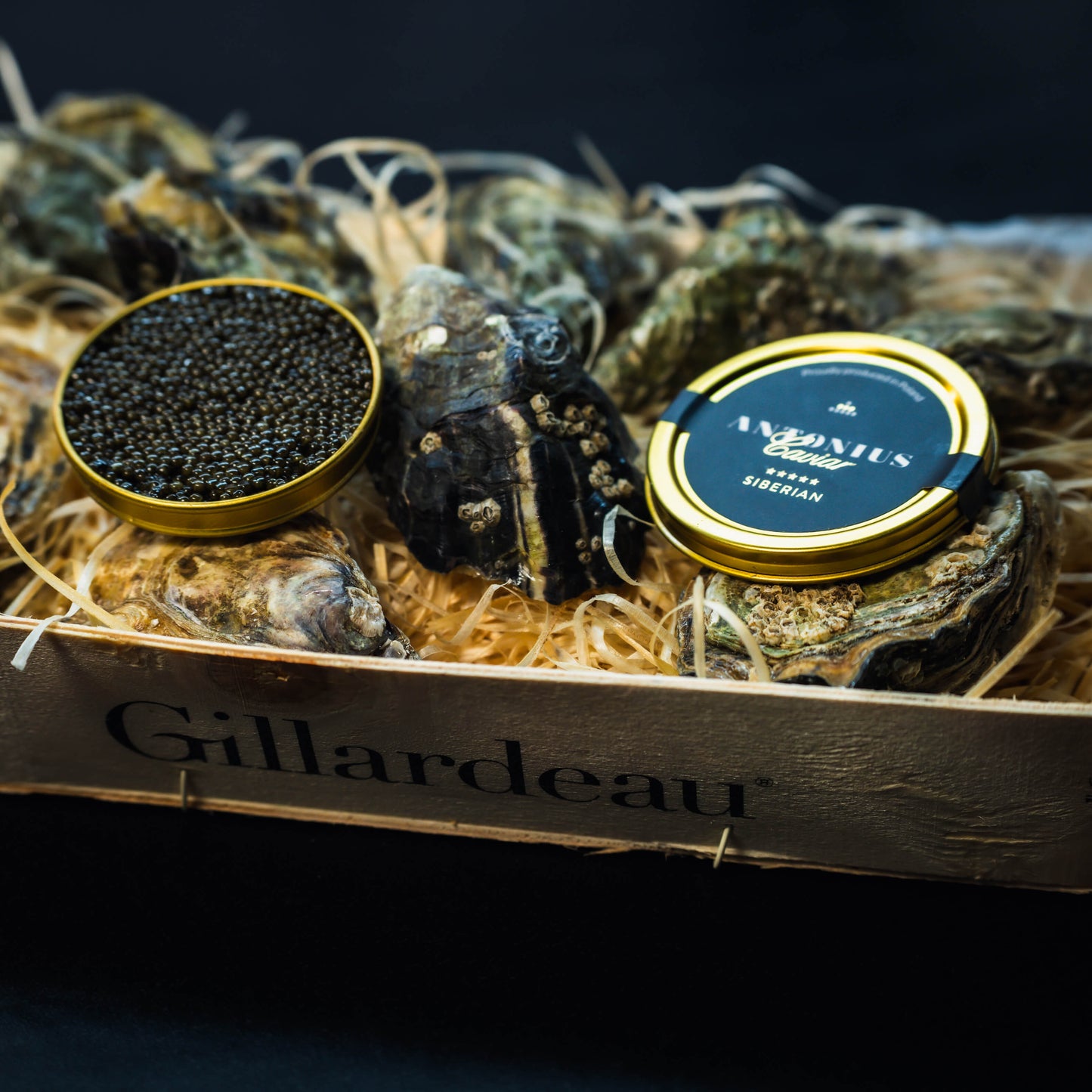 Gillardeau Oysters & Siberian Caviar Prestige