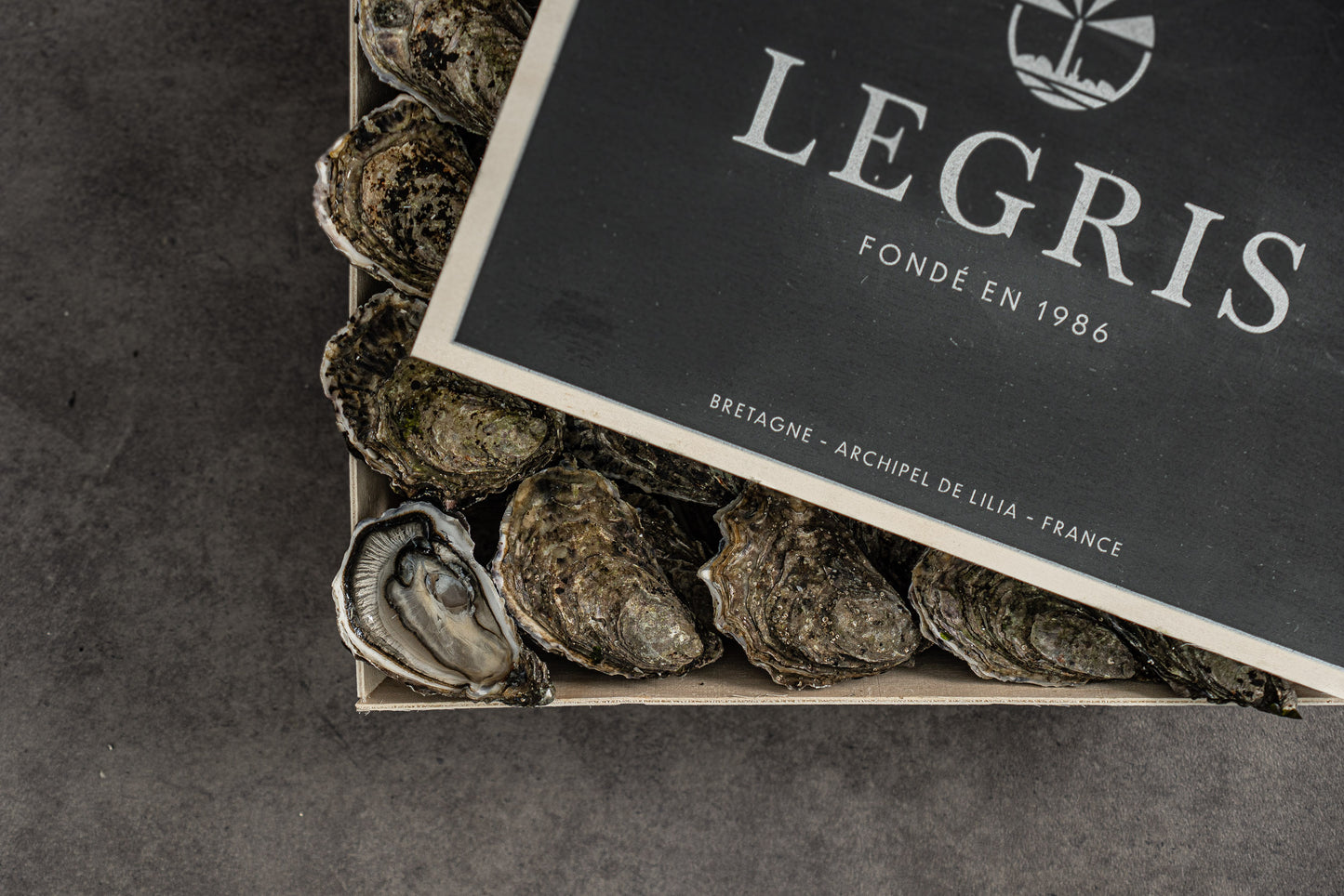 Legris "fine de Claire" Oysters