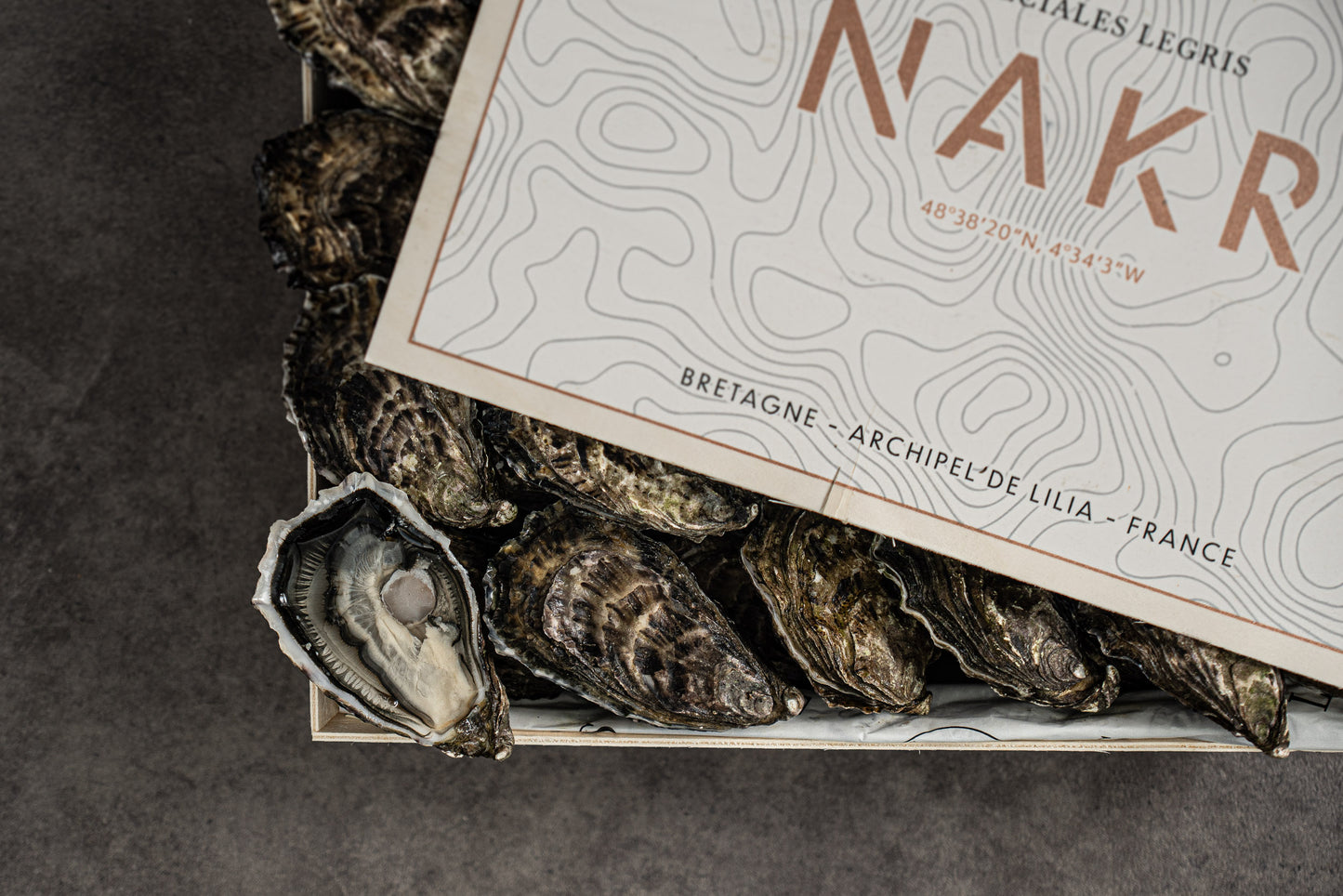 Nakr oyster "The Special from Legris"