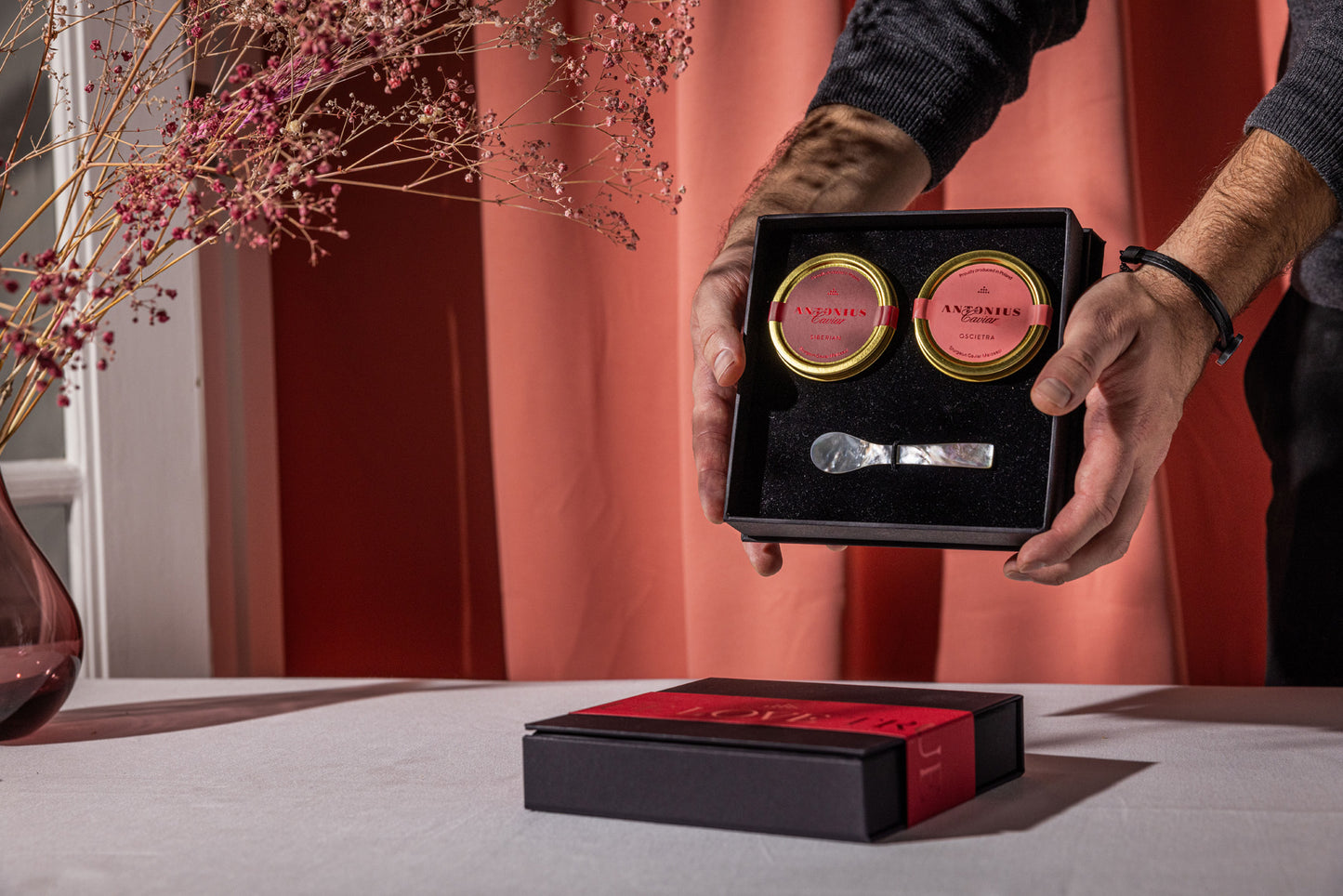 Valentine Caviar Gift Set