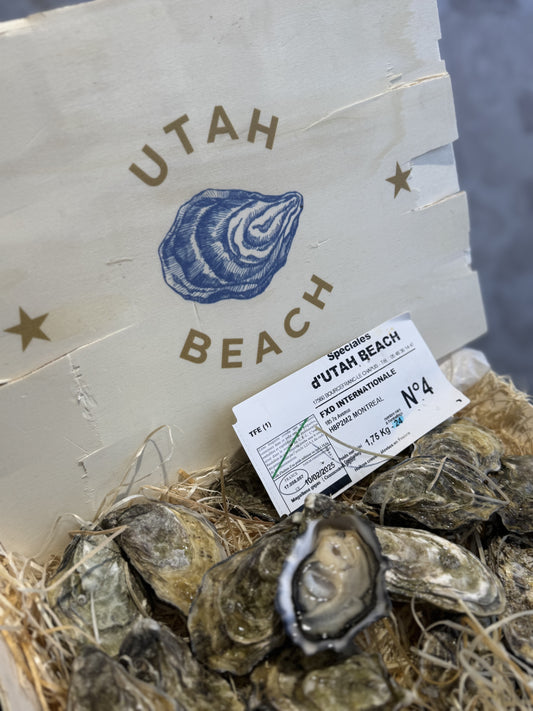Utah Beach oysters