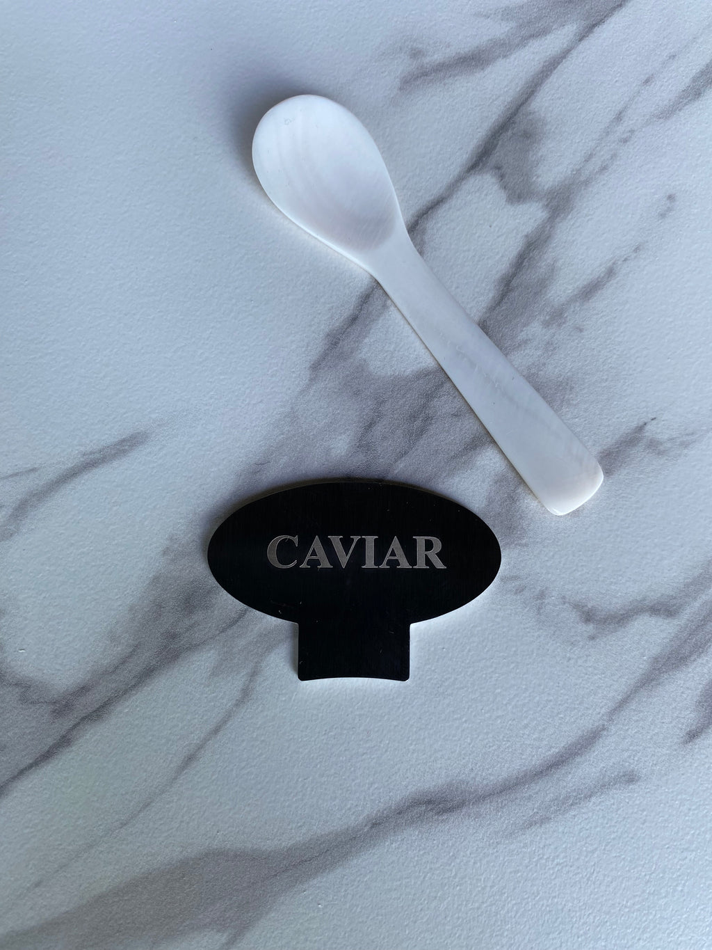 Clé et cuillère à caviar