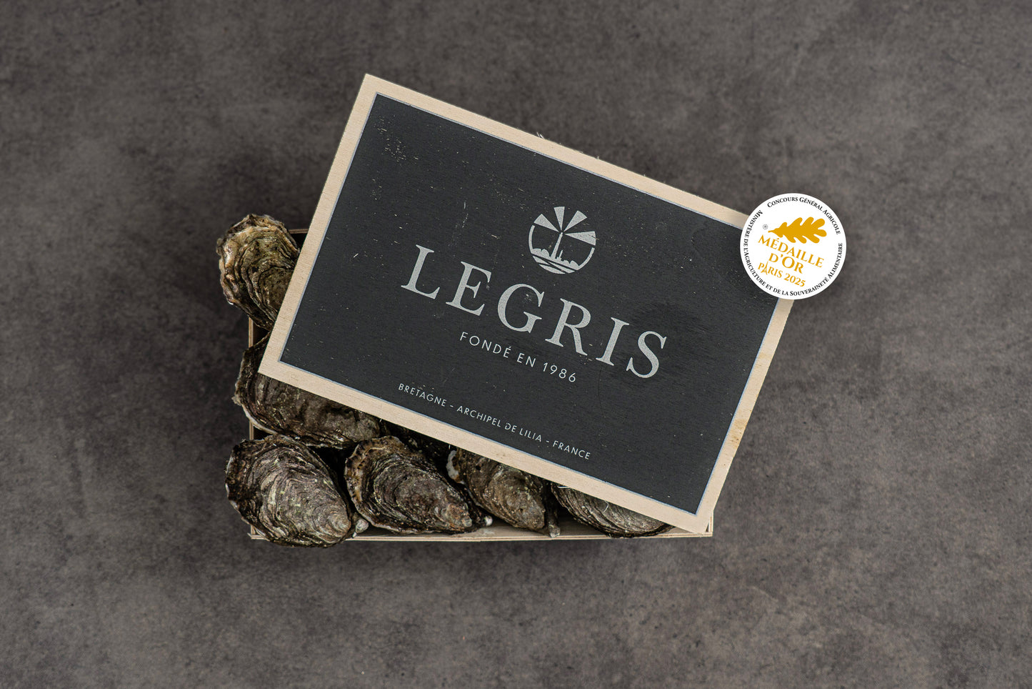 Legris "fine de Claire" Oysters