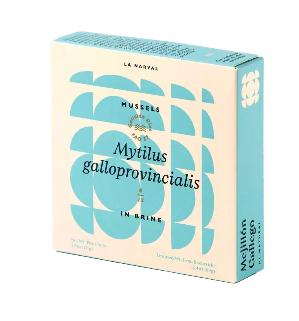 La narval moules de Galice des rias en saumure