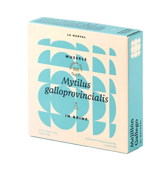 La narval premium mussels galician rias in brine