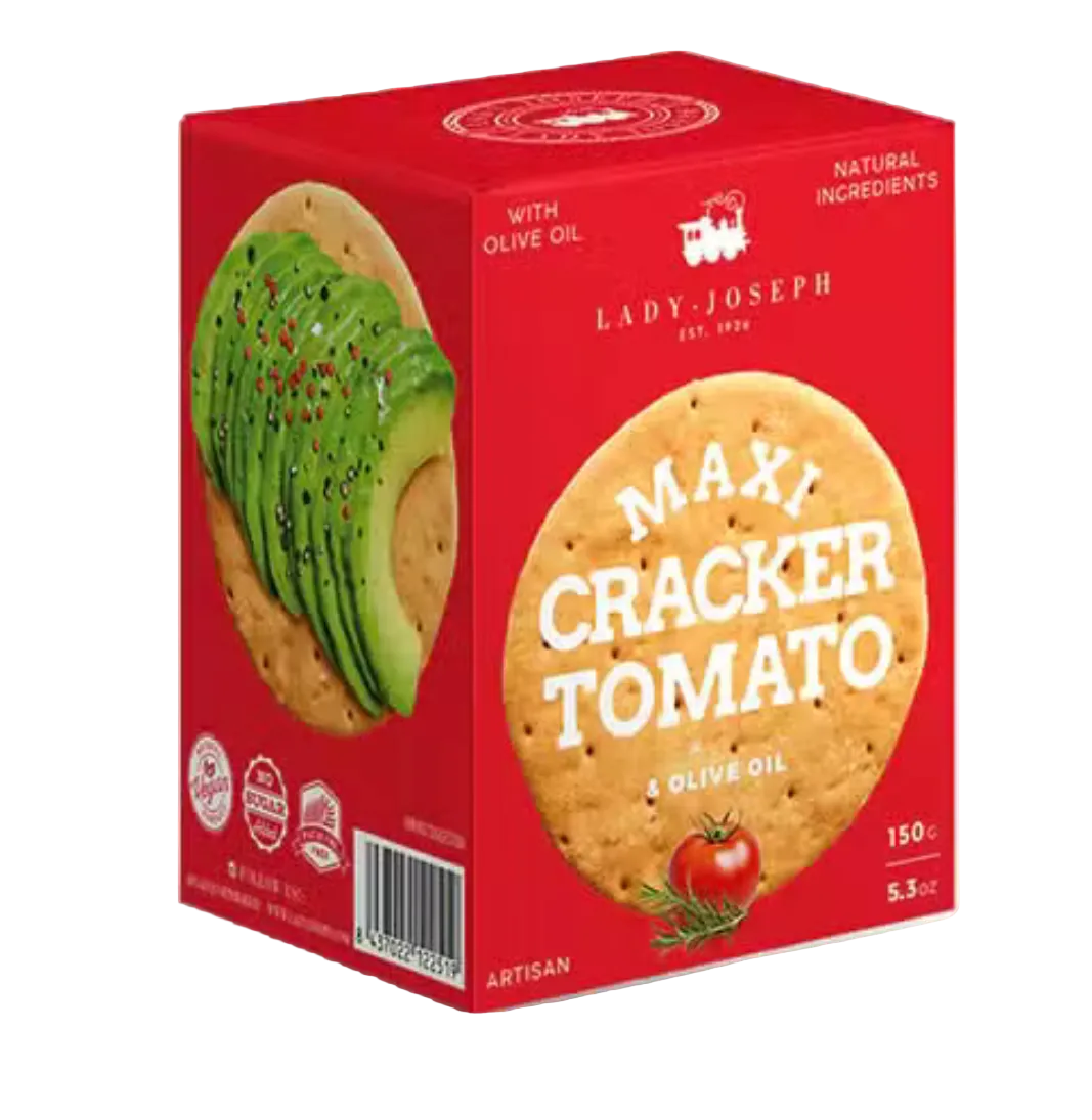 Lady Joseph maxi cracker with tomato and olive oil