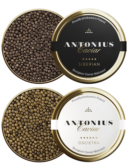 Antonius Caviar Duo Oscietra Supreme & Siberian Prestige