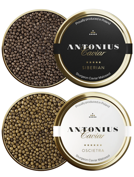 Antonius Caviar Duo Oscietra Supreme & Siberian Prestige