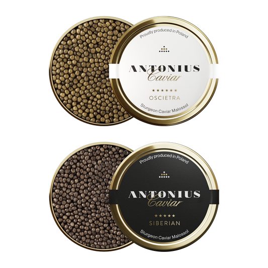 Antonius Caviar Duo Oscietra Supreme & Siberian Prestige
