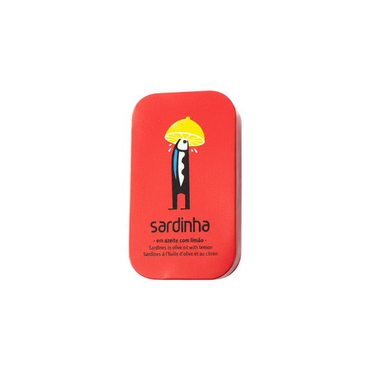Sardinha House sardines in olive oil with lemon, tin