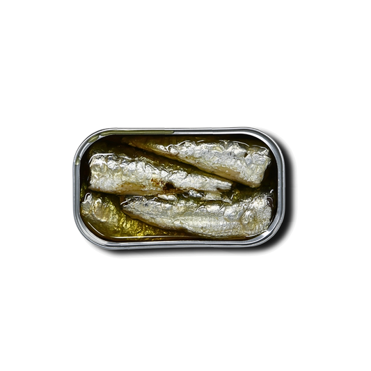 José Gourmet sardines in extra virgin olive oil, alternate view