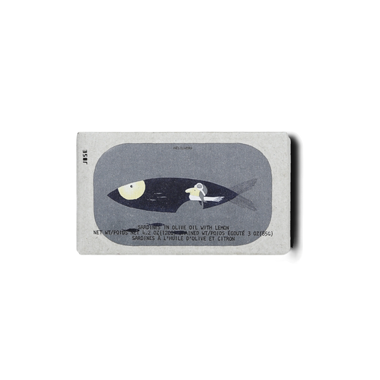 José Gourmet sardines in olive oil and lemon, tin