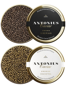 Antonius Caviar Oscietra & Siberian Duo